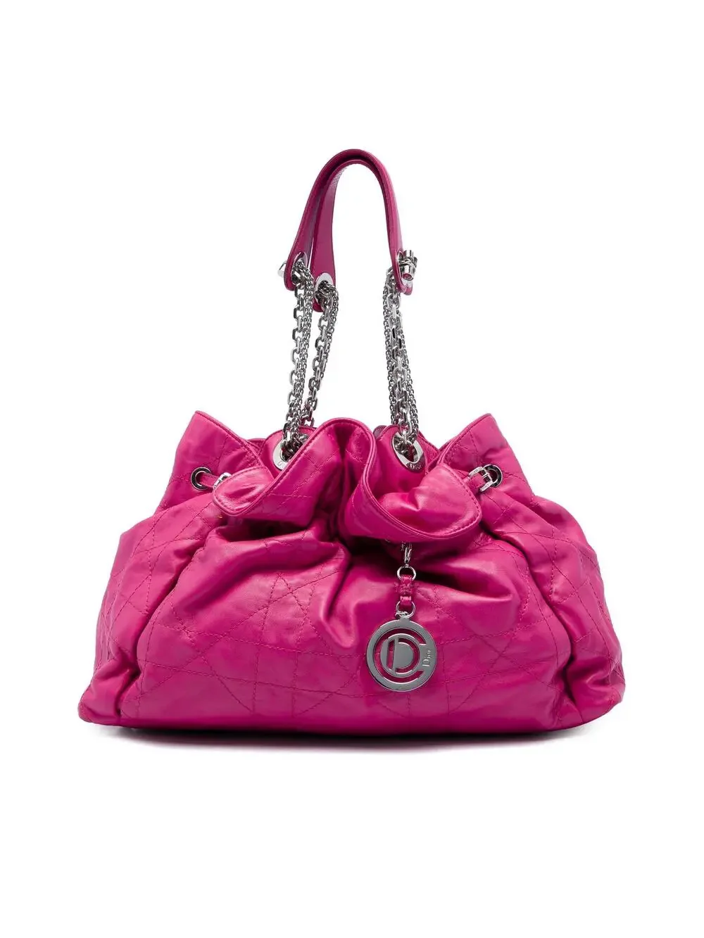 Dior Lambskin Cannage Le Trente Tote #292308D97B - Picture 1 of 5